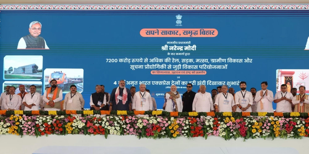 Motihari hosts ₹7,000 crore development boost as PM launches new phase of Bihar’s transformation